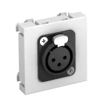 MTG-X3F L RW1 Wsp. multimedia XLR 3-bieg. Gniazdo z poł.lutowanym