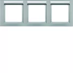 Q.3 Ramka 3-krotna pozioma z polem opisowym, alu, aksamit