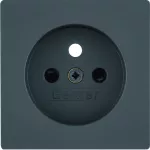 Q.x Płytka czołowa z przysł. st. do gn. z uz., ant aks, lak