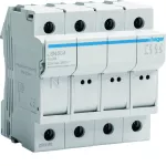 Modułowa podstawa bezpiecznikowa 3P+N wkł.bezp.cyl.L38 10x38mm, 32A 690VAC