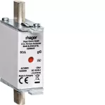 Wkładka bezp. nożowa NH000 wsk.podw. uchwyt nieiz. gG 80A 500VAC