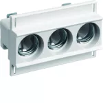 Gniazdo bezp. ceram. DII E27 3P 25A 500V TS35 zac.pałąk. 10mm2