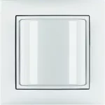 B.Kwadrat/S.1 System przywoławczy Sygnalizator świetlny z ramką, biały połysk