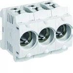 Gniazdo bezp. z tworzywa D02/3 E18 3P SIS 63A 400VAC TS35 zac.kl. 35mm2