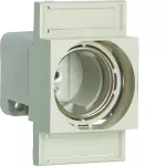 Gniazdo bezp. ceram. DIII E33 1P 63A 500V TS35 zac.pałąk. 10mm2