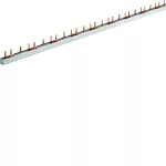 Szyna grzebieniowa kołkowa pozioma 3P 10mm2 do mod. rozłączników bezpiecz. L7xM
