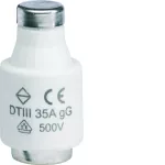 Wkładka bezpiecznikowa DTIII/E33 wyk.zwłoczne gG (Bi-Wtz) 35A 500VAC