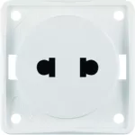 Integro Flow Gniazdo bez uz. "Standard Euro-Amerykański", biały