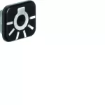 W.1 Soczewka z nadrukiem symbolu "światło" (10szt.)