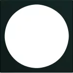 gallery Płytka czołowa do mechanizmów multimedialnych 2M czarny