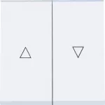 lumina Klawisze do łączników żaluzjowych, biały