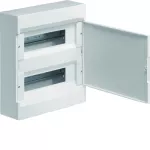 cosmos Rozdzielnica natynkowa 2x12 modułów, IP40, drzwi pełne