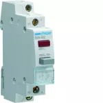 Przycisk sterowniczy 1NC LED czerwona Ith=16A 230VAC