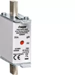 Wkładka bezp. nożowa NH000 wsk.podw. uchwyt nieiz. gG 20A 500VAC