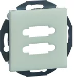 tehalit.WA Płytka centralna Typ30 D-Sub 2-krotna ABS bezhalogenowy biały