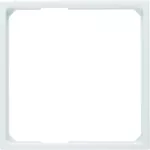 B.x Pierścień przejściowy do płytki centralnej 50 x 50 mm, biały mat