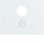 K.1 Płytka czołowa do gniazda głośnikowego biały