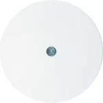 R.x Płytka czołowa do przyłączy kablowych, biały połysk