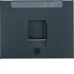 K.1 Płytka czołowa pojedyncza zas. chr. p. kurz., p.opis., ant mat, lak