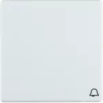 Q.x Klawisz z nadr. symb. "dzwonek" łącz. 1-kl., biały, aks