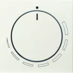 B.Kwadrat/S.1 Płytka czoł. pokręt. reg. do regulatora obrotów, krem