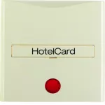 B.Kwadrat/S.1 Nasadka z nadrukiem i czerw. socz. łącz. k. hotel., krem