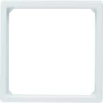 Q.x Pierścień adaptacyjny do płytki czołowej 50x50mm biały, aks