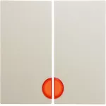 B.Kwadrat Klawisze z czerw. socz. do łącz. 2-klawiszowych, krem