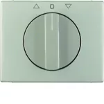 K.5 Płytka czołowa z pokrętłem do łącznika żaluzjowego obr. stal szl nierdz