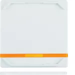 Q.x Klawisz z 5 soczewkami i prowadnicą do załączania ustami, biały aksamit