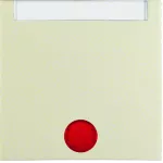 B.Kwadrat Klawisz z 5 dołącz. socz. i p.opis. do łączników 1-klaw., krem