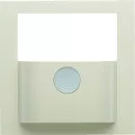 KNX e/s B.x Płytka czołowa do modułu czujnika ruchu KNX, kremowy, połysk
