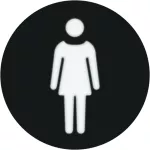 R.x Folia do sygnalizatora świetlnego symbol "kobieta"