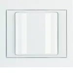 K.1 System przywoławczy Sygnalizator świetlny z ramką, biały połysk