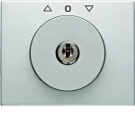 K.5 Płytka czołowa z kluczykiem do łącznika żaluzjowego obrotowego, aluminium