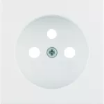 B.Kwadrat Płytka czołowa do gn. z uz. biały