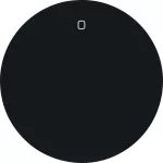 R.x Klawisz z nadrukiem "0" do łącz. klaw. 1-kr,czarny