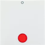 B.Kwadrat Klawisz z czerw. socz. z nadrukiem "0" do łącz. 2- i 3-bieg. biały