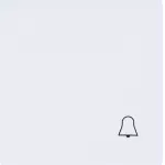 lumina Klawisz z symbolem „Dzwonek”, biały