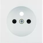 B.Kwadrat Płytka czołowa z przysł. st. do gn. z uz. biały