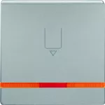 Q.x Nasadka łącz. k. hotel. z nadrukiem i pomarańcz. soczewką, alu aks, lak