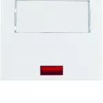 K.1 Klawisz z soczewką i dużym polem opisowym, biały połysk