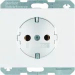 K.1 Gniazdo SCHUKO kompletne biały