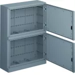 orion+ Ob. poliester 1150x850x300mm, IP65, PANEL-struct., stoj., dwu-sekc.,d.peł