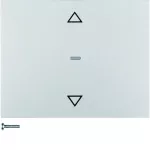 K.5 Przycisk żaluzjowy komfort do sterownika żaluzjowego, alu, lak