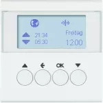 S.1/B.3/B.7 KNX RF quicklink Łącznik żaluzj. czas. ster. żaluzj., biały
