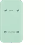 R.1 Sensor dotykowy 2-krotny konfigurowalny, szkło, biały