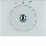 K.5 Płytka czołowa z kluczykiem do łącznika żaluzjowego obr. stal szlachetna