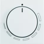 B.X/S.1 Płytka czoł. pokręt. reg. do regulatora obrotów biały