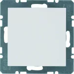 S.1/B.3/B.7 Zaślepka z płytką czołową, bez pazurków rozporowych, biały